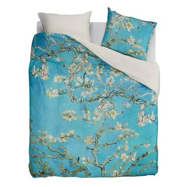 Dekbedovertrekset Amandelbloesem eenpersoons, Beddinghouse x Van Gogh Museum