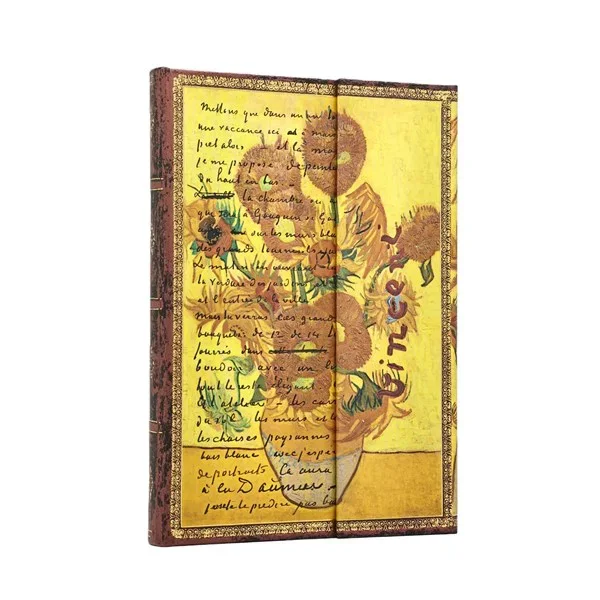 Paperblanks Notitieboek Zonnebloemen 12,5 × 18 cm
