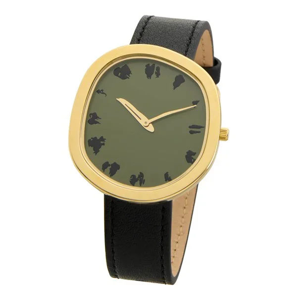 Van Gogh Horloge De aardappeleters zwart, door Tord Boontje