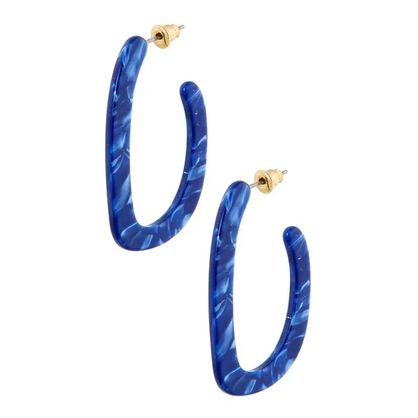 Van Gogh Oorhangers Irissen blauw, door Ellen Beekmans