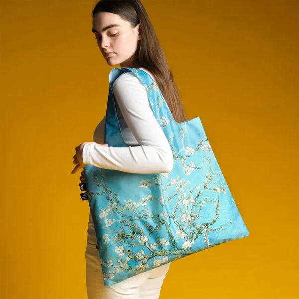 LOQI x Van Gogh Museum Amandelbloesem tas