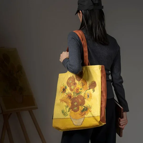 Paperblanks Canvas tas Zonnebloemen