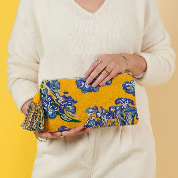 Mama Tierra Clutch – Van Gogh Irissen