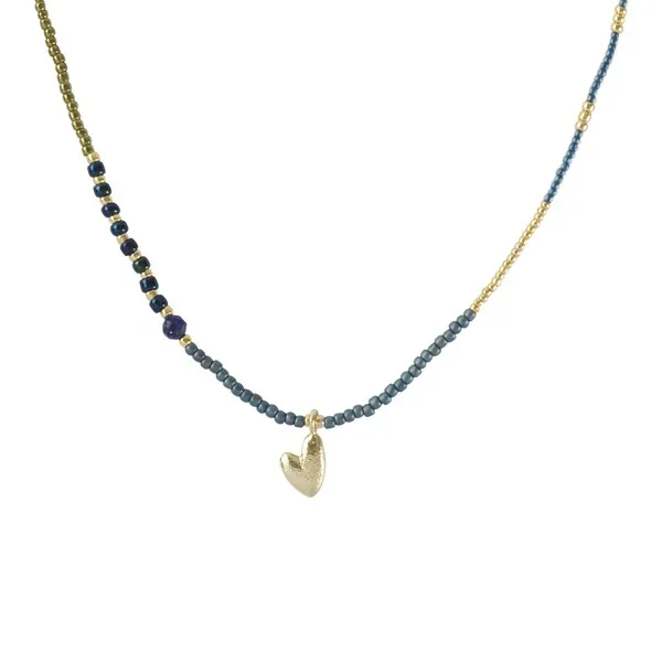 Van Gogh Ketting Adventurous Irises, door A Beautiful Story