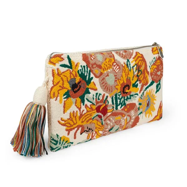 Mama Tierra Clutch – Van Gogh Zonnebloemen