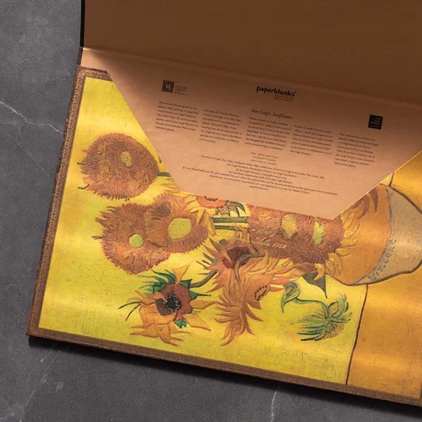 Paperblanks Documentenmap A4 Zonnebloemen