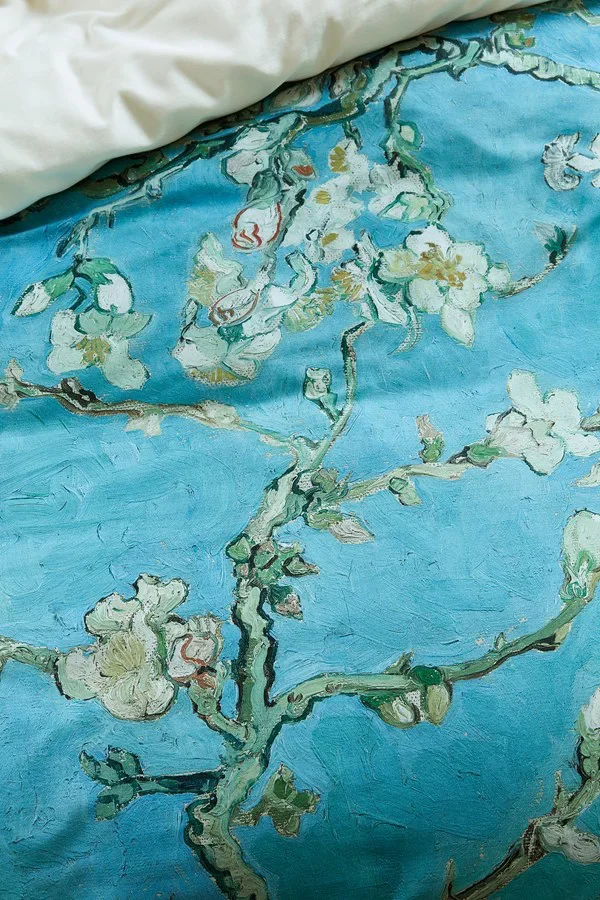 Dekbedovertrekset Amandelbloesem eenpersoons, Beddinghouse x Van Gogh Museum