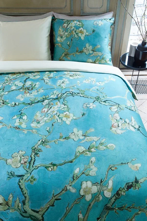 Dekbedovertrekset Amandelbloesem eenpersoons, Beddinghouse x Van Gogh Museum