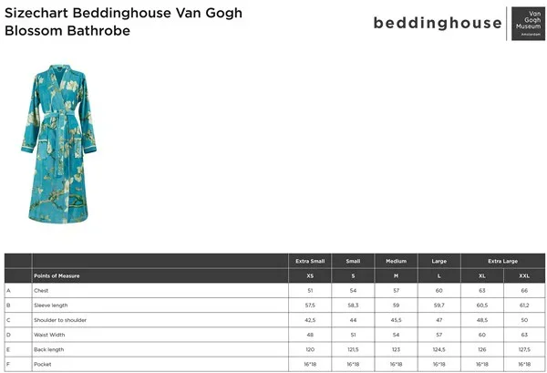 Badjas Amandelbloesem, Beddinghouse x Van Gogh Museum - Medium