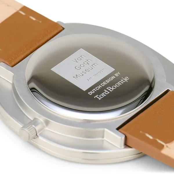 Van Gogh Horloge De aardappeleters bruin, door Tord Boontje