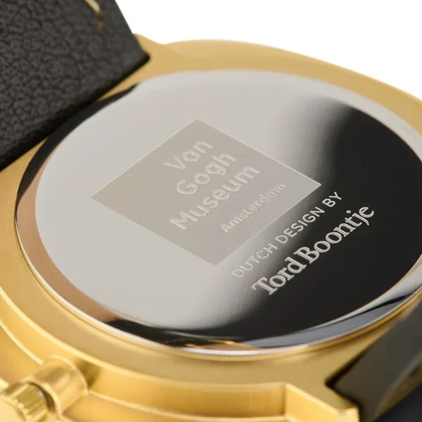Van Gogh Horloge De aardappeleters zwart, door Tord Boontje