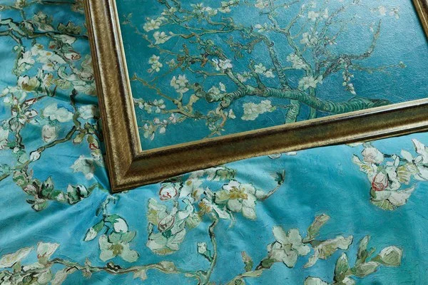 Dekbedovertrekset Amandelbloesem eenpersoons, Beddinghouse x Van Gogh Museum